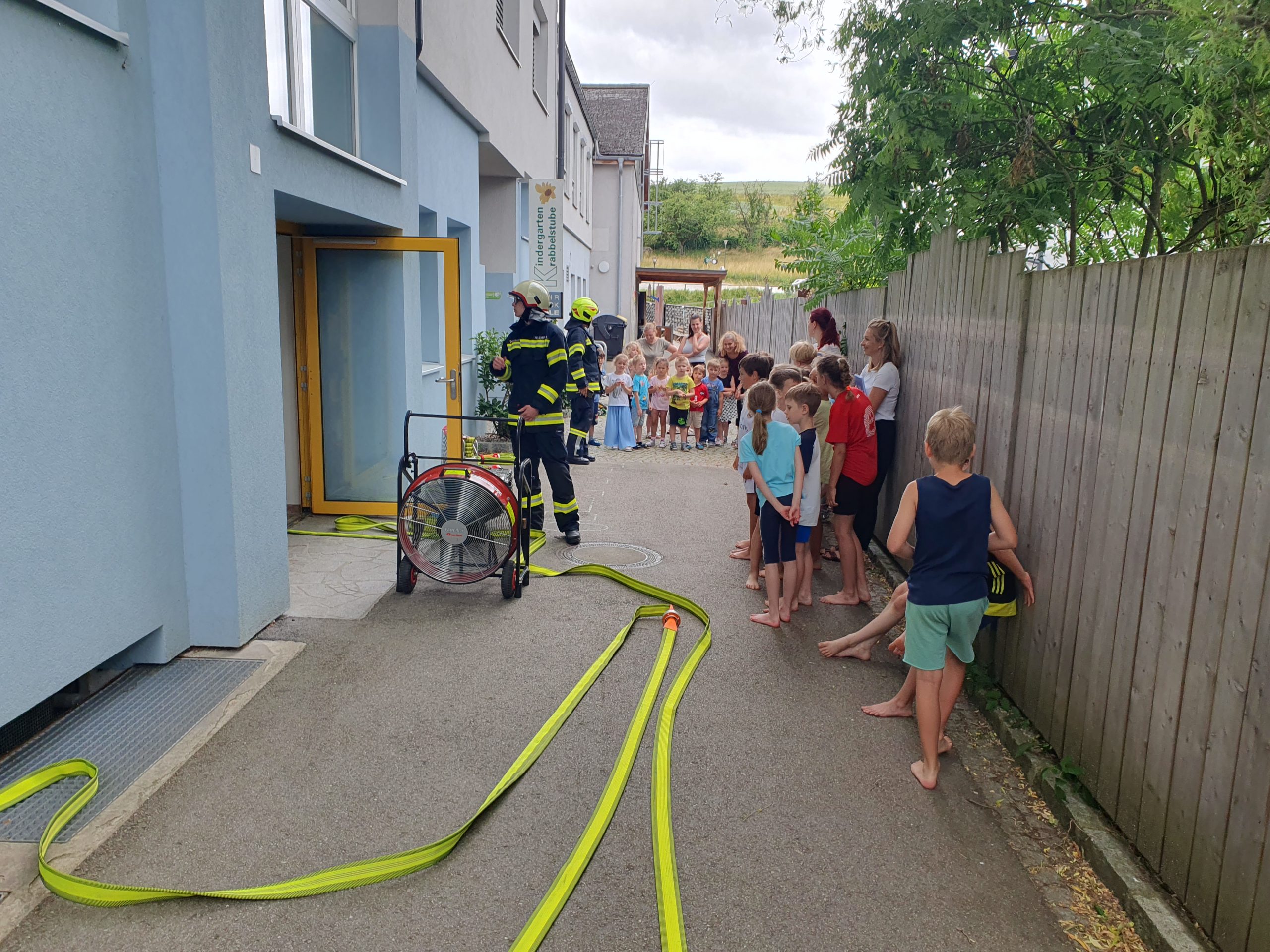 Räumungsübung Volksschule