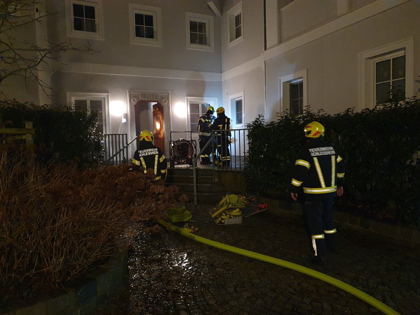 Brand Wohnhaus