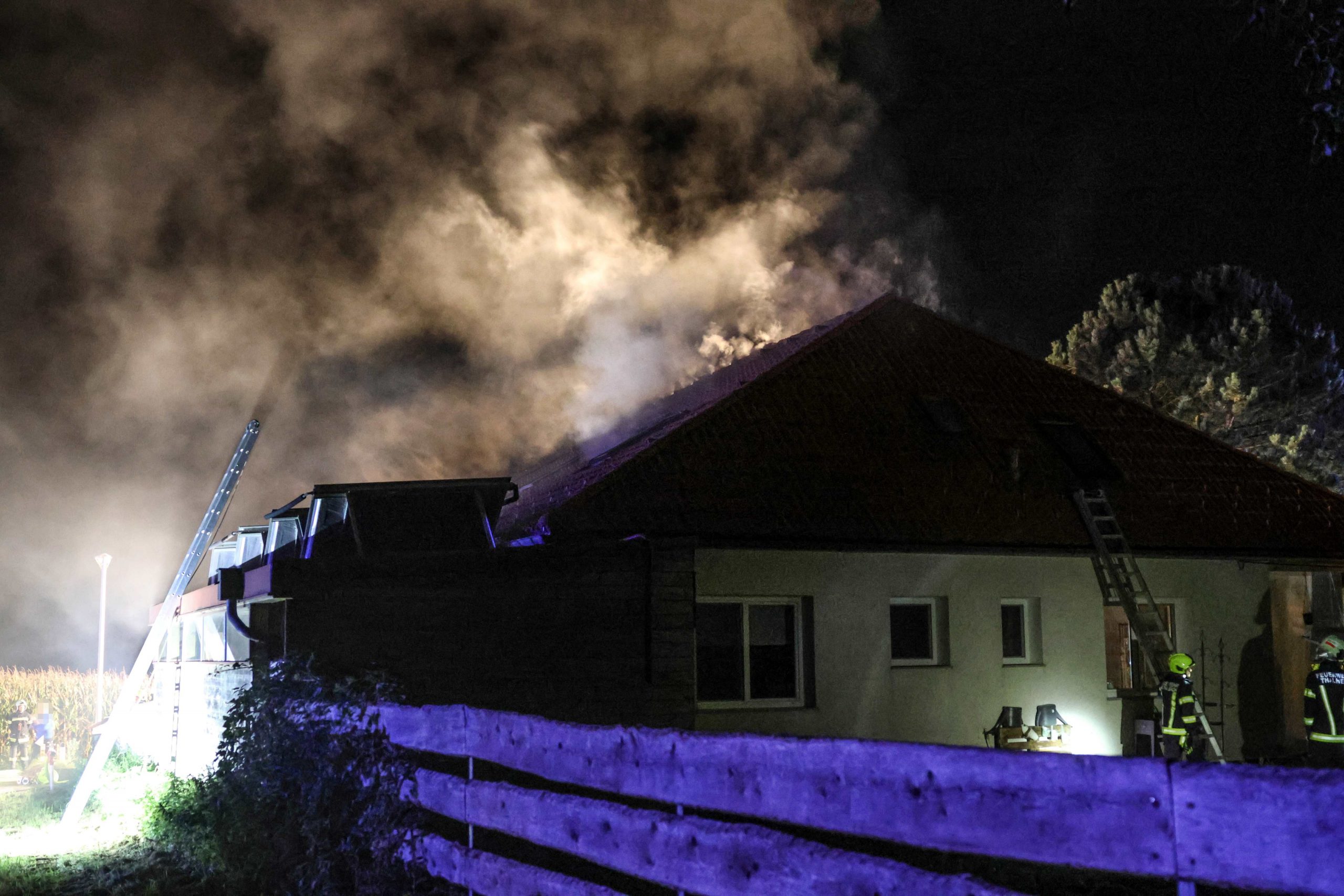 Brand Einfamilienhaus Thalheim